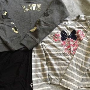 Gap Disney dress and shirt